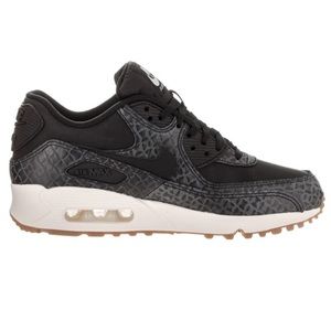 Nike Air Max 90 Premium Women's Black Leather